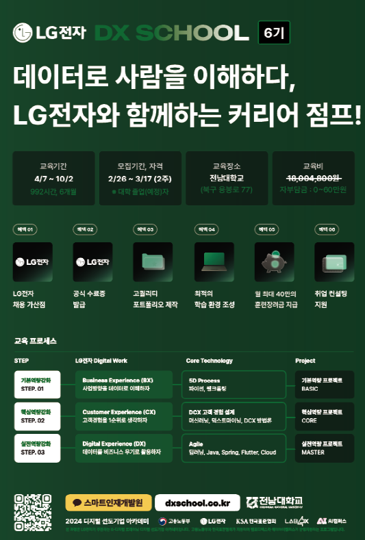 LG전자 DX스쿨 LG전자 DX스쿨